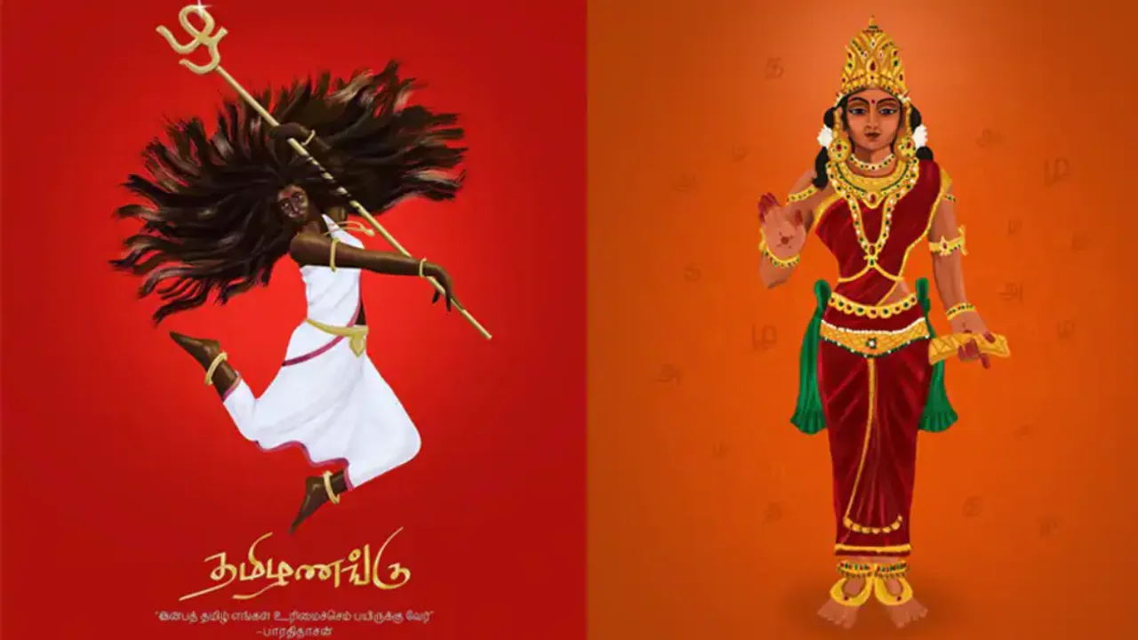 'தமிழணங்கு' போட்டோ போட்டியில் தி.மு.க- பா.ஜ.க: ஸ்டாலின்- அண்ணாமலை ட்வீட்