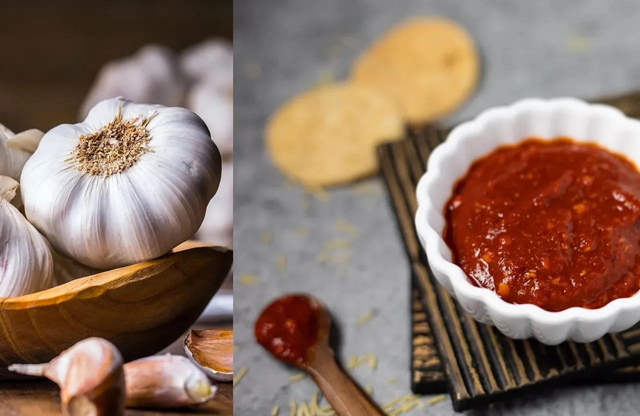 Simple Garlic Chutney recipe
