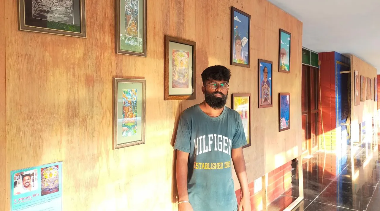 ‘அழகியல் மற்றும் கருத்து இரண்டையும் வெளிப்படுத்தும் கலை’ ஓவியர் ஷாஜனுடன் நேர்காணல்