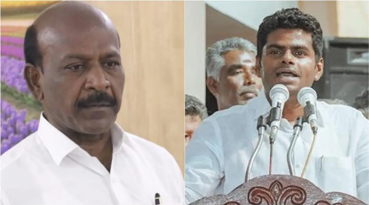 ma subramaniyan, annamalai, dmk, bjp, nutrition powder scam complaints, அண்ணாமலை, பாஜக, திமுக, மா சுப்பிரமணியன், கர்ப்பிணி பெண்கள் ஊட்டச்சத்து
