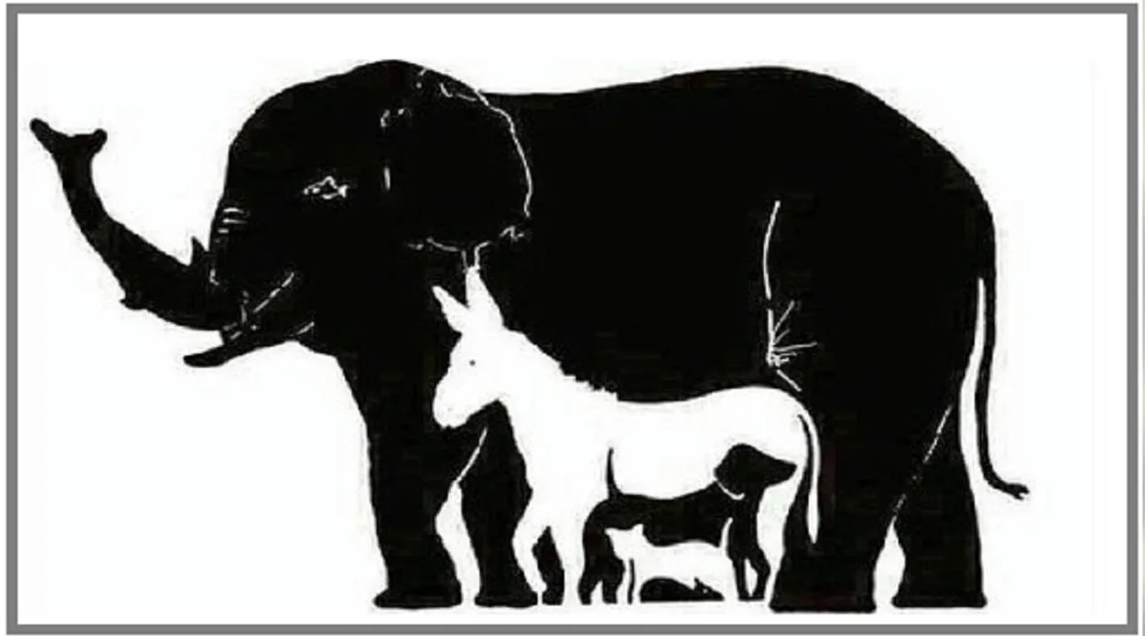 Optical illusion, optical illusion photo, find how many animals are in this picture, ஆப்டிகல் இல்யூஷன், எத்தனை விலங்கு இருக்கு கண்டுடிங்க, உங்க பார்வைத் திறனுக்கு ஒரு சவால், find all animals challenge to your eye vision, optical illusion art