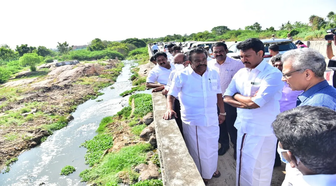 போக்குவரத்து நெரிசலை குறைக்க உய்யகொண்டான் கரைகளை அகலப்படுத்த முடிவு - அமைச்சர் கே.என்.நேரு