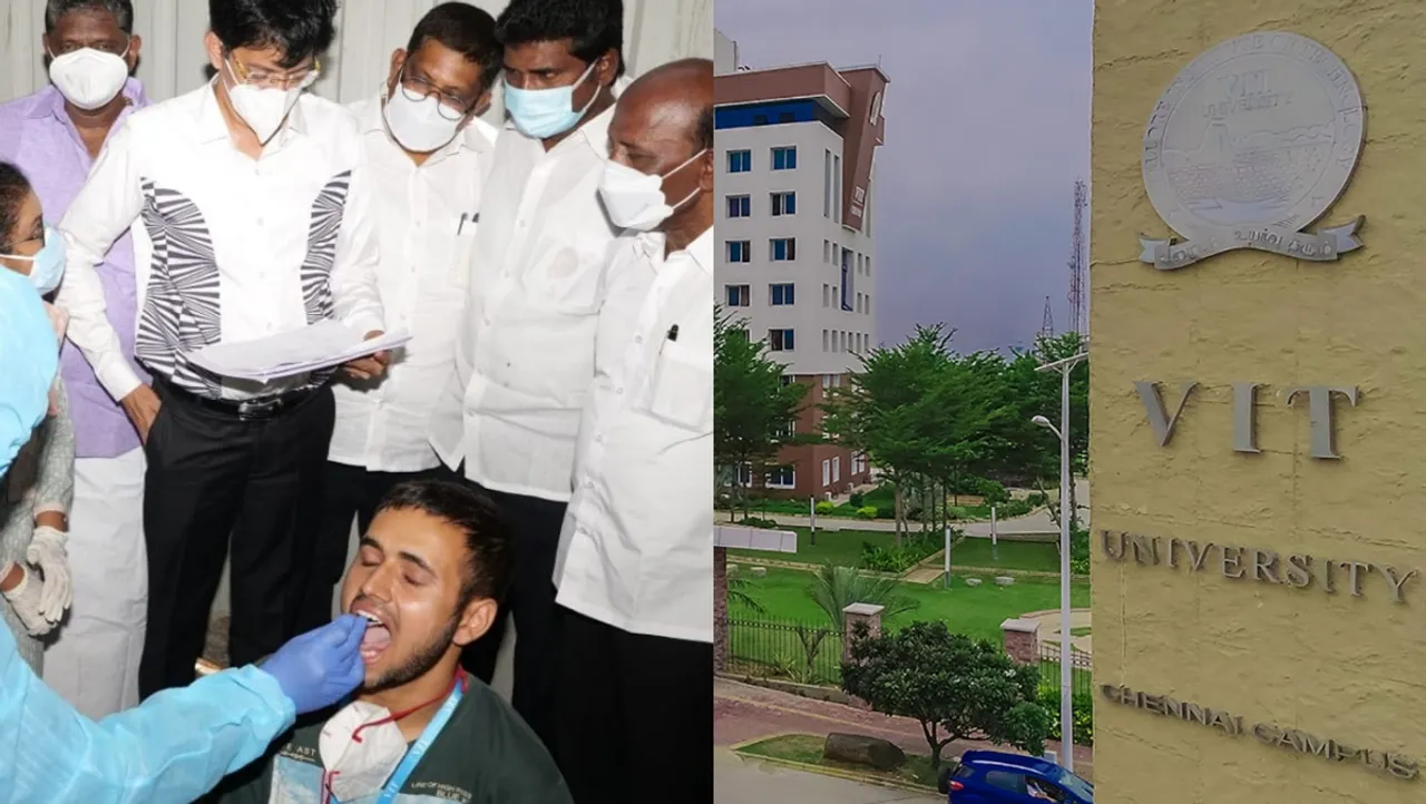 கொரோனா ஹாட்ஸ்பாட்டாக மாறிய விஐடி… 163 பேருக்கு பாதிப்பு - அமைச்சர் மா.சு முக்கிய தகவல்