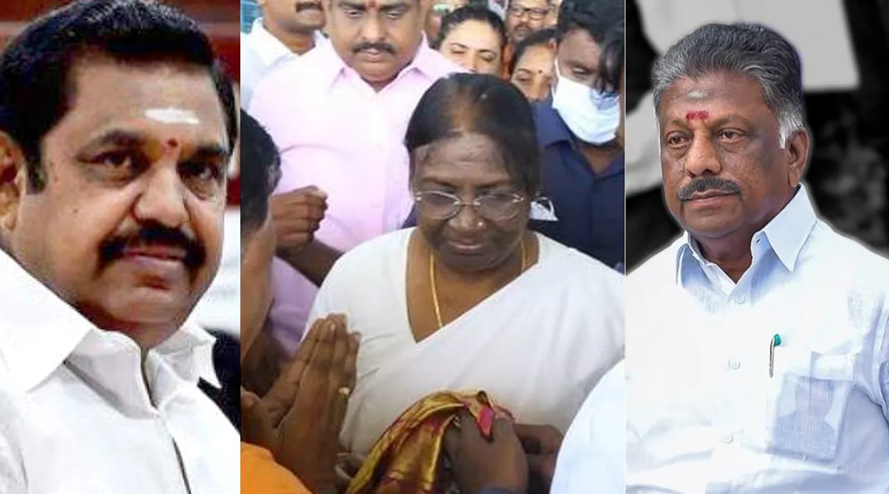வெளியேறிய இ.பி.எஸ்...  உள்ளே வந்த ஓ.பி.எஸ்: திரௌபதி முர்மு ஆதரவு கேட்ட தலைவர்கள் யார், யார்?
