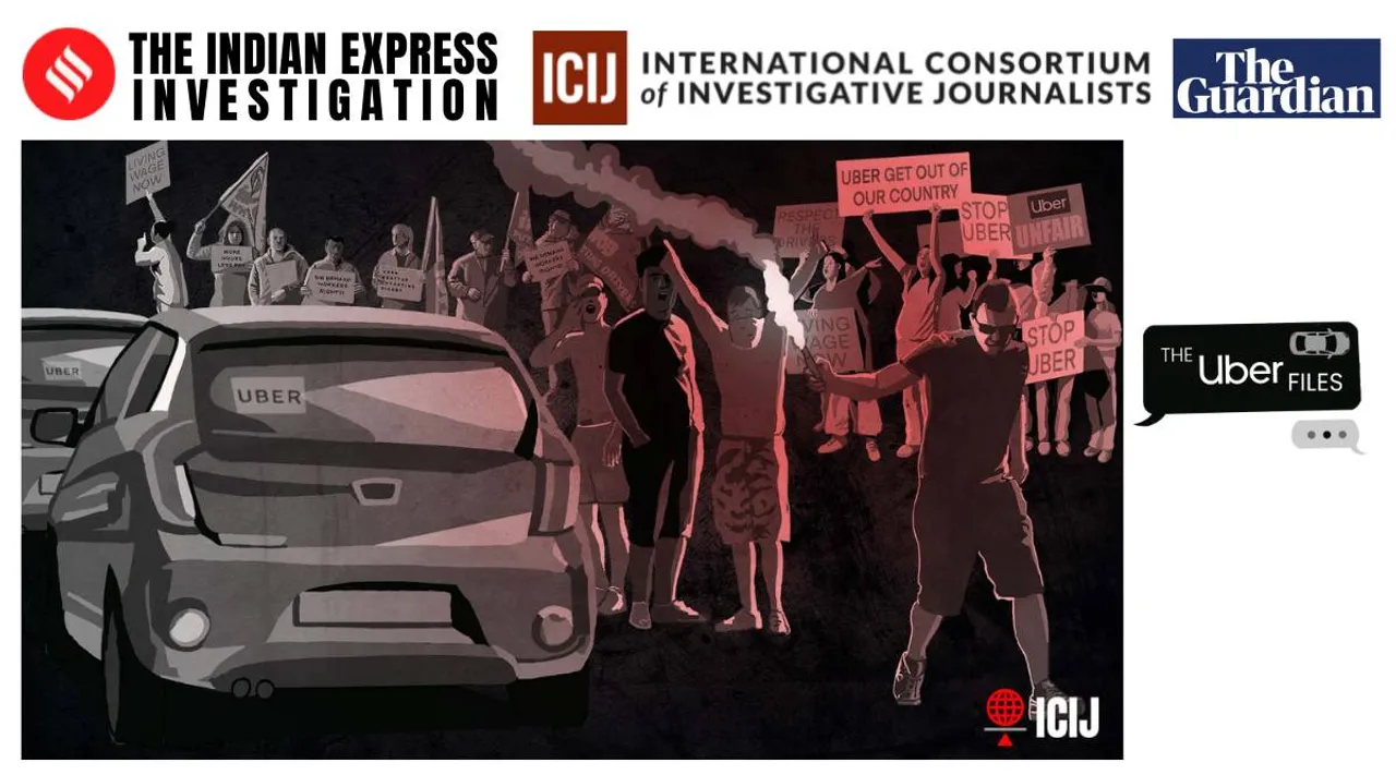 uber files, uber crisis, cab laws, ICIJ, transport laws, உபேர் ஃபைல்ஸ், உபேர், உபேர் ஃபைல்ஸ் லீக்ஸ், இந்தியன் எக்ஸ்பிரஸ், International Consortium of Investigative Journalists, uber investigations, indian express