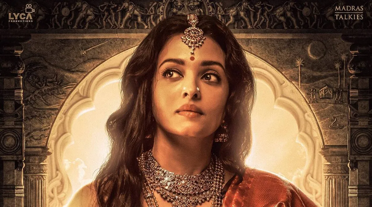 Aishwarya Rai Bachchan, Ponniyin Selvan 1, Ponniyin Selvan 1 posters, Ponniyin Selvan update, ஐஸ்வர்யா ராய் பச்சன், பழுவூர் ராணி, நந்தினி, பழிவாங்கும் முகம் அழகு, மணிரத்னம், பொன்னியின் செல்வன், விக்ரம், கார்த்தி, vikram, karthi, Vikram, Karthi, Jayaram Ravi, Trisha, Asihwariya Lekshmi, Sobhita