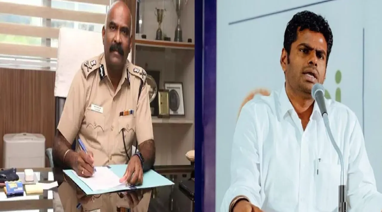 தமிழக உளவுப் பிரிவு ஏ.டி.ஜி.பி மீது சி.பி.ஐ விசாரணை: ஆளுனருக்கு அண்ணாமலை கடிதம்