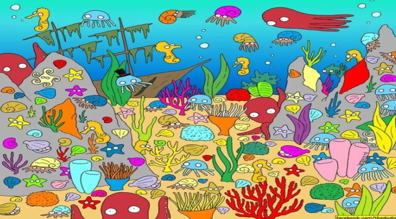 Optical Illusion, Optical Illusion Pictures, Optical Illusion Viral Picture, Optical Illusion Animal Picture, find fish, ஆப்டிகல் இல்யூஷன், ஆப்டிகல் இல்யூஷன் படம், Optical Illusion Viral Photos, Optical Illusion Latest, about optical illusion,Optical Illusion photos, Optical Illusion pictures, Optical Illusion images