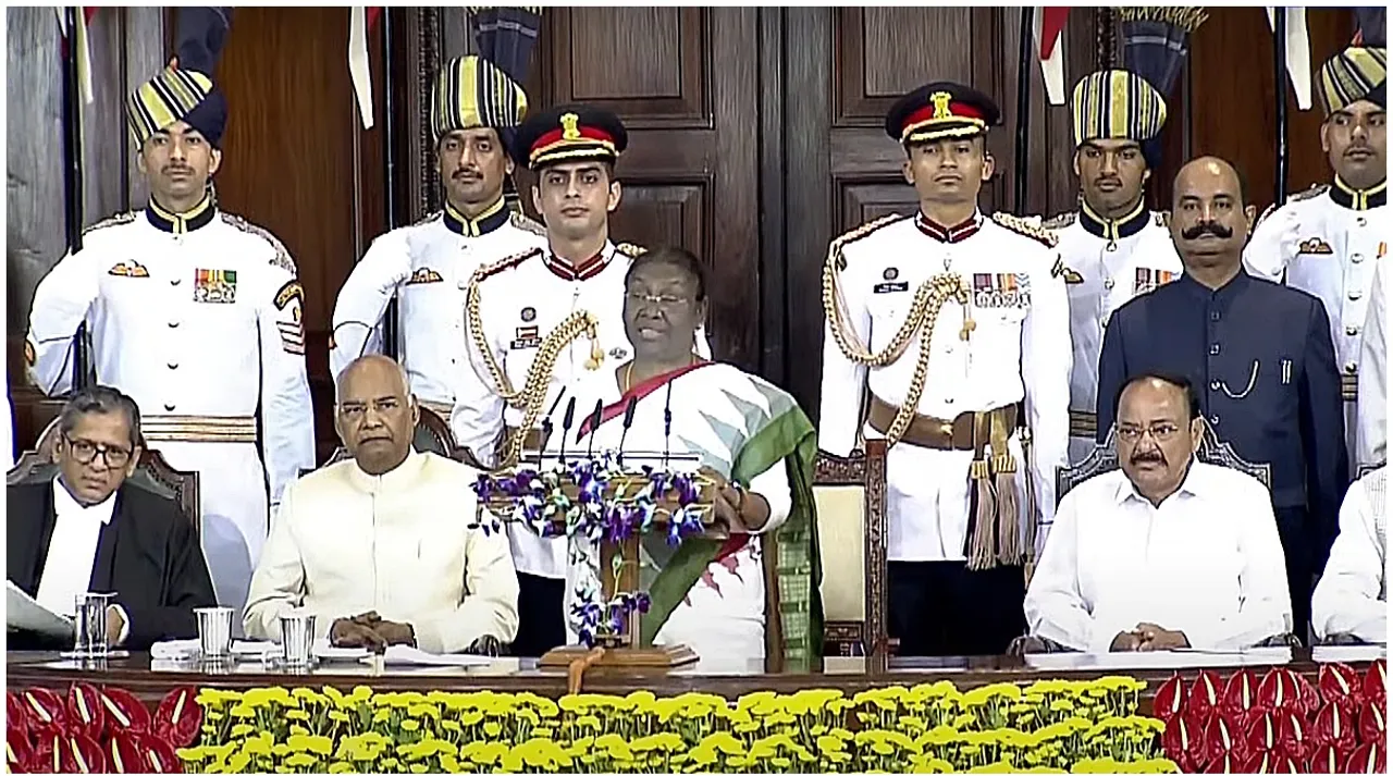 President Droupadi Murmu first speech
