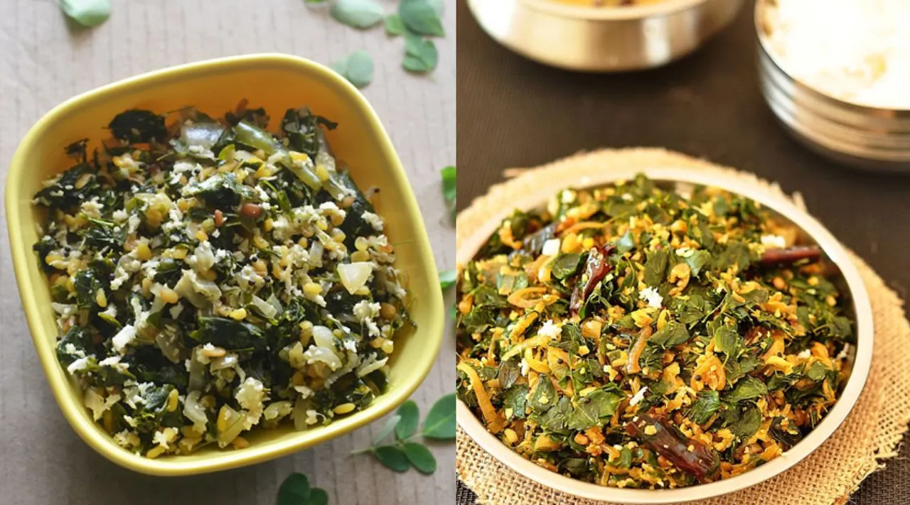 murungai keerai poriyal recipe in tamil: how to make drumstick poriyal