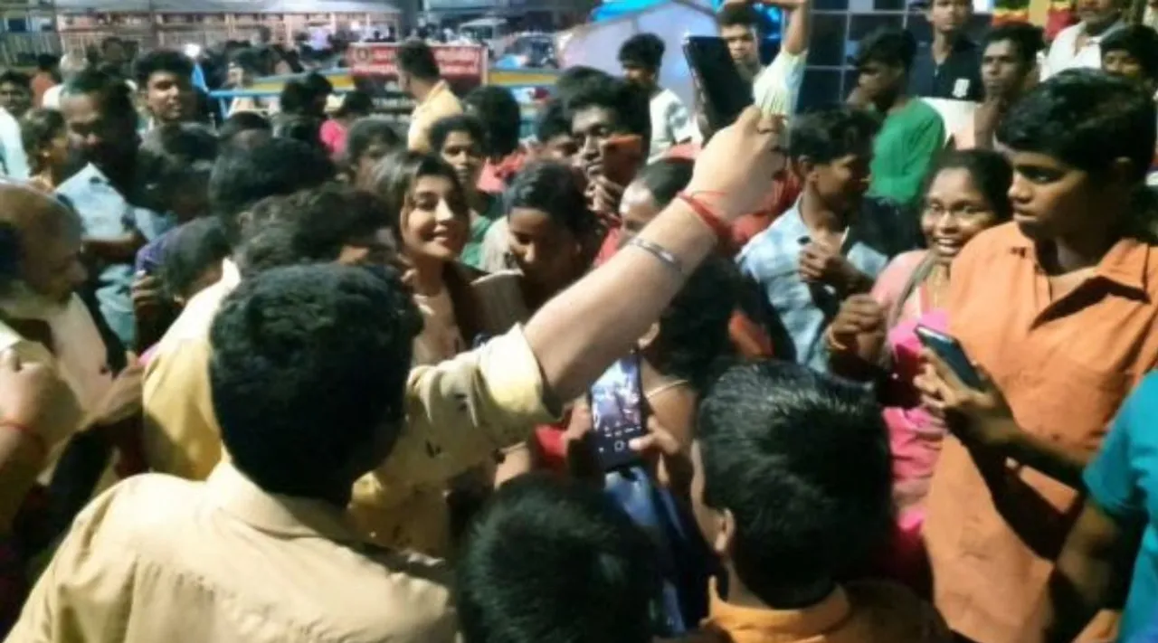 Ajith Kumar expected to come Samayapuram Temple, BUMSYashika came; But fans happy