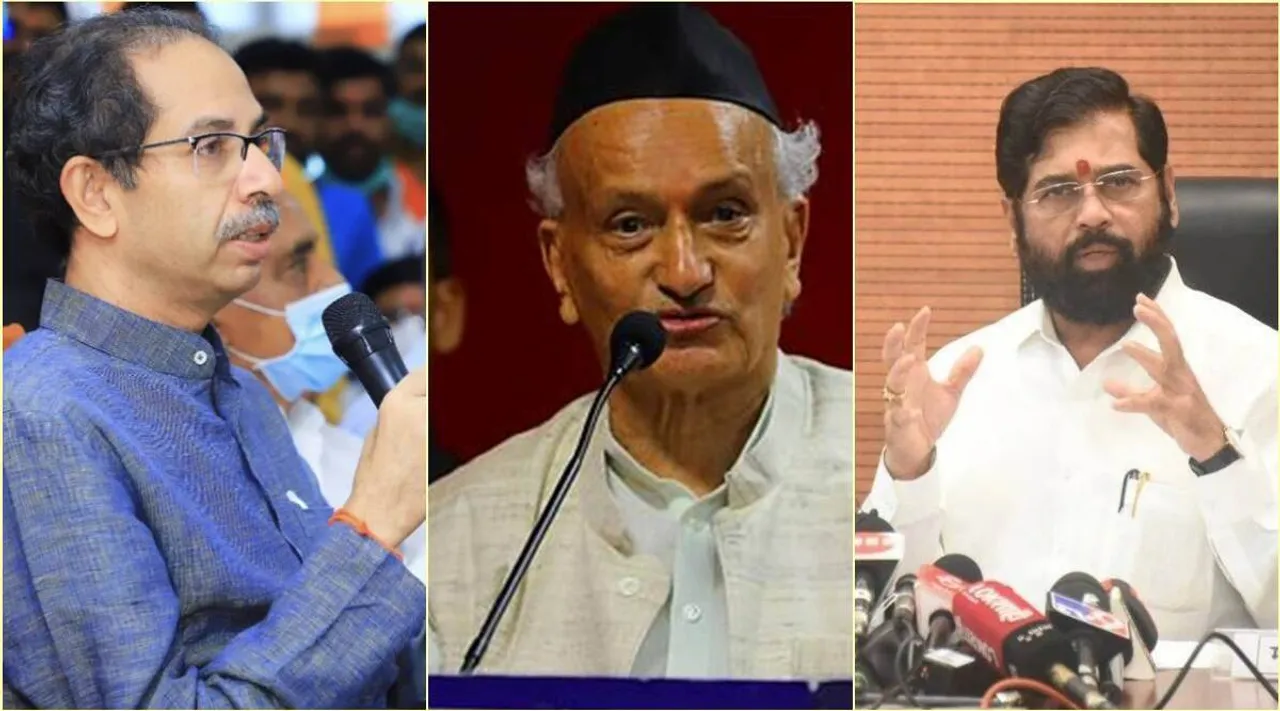 Uddhav hits out at Koshyari over Mumbai remarks