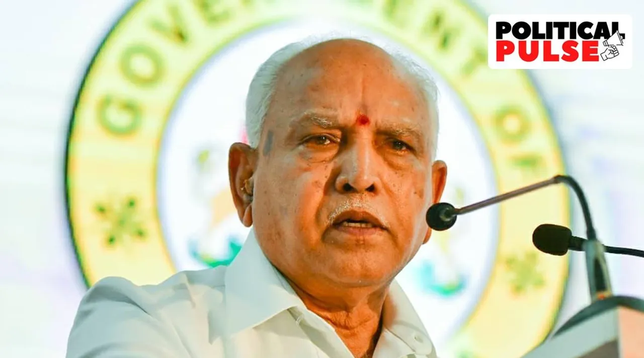 Yediyurappa at the wheel