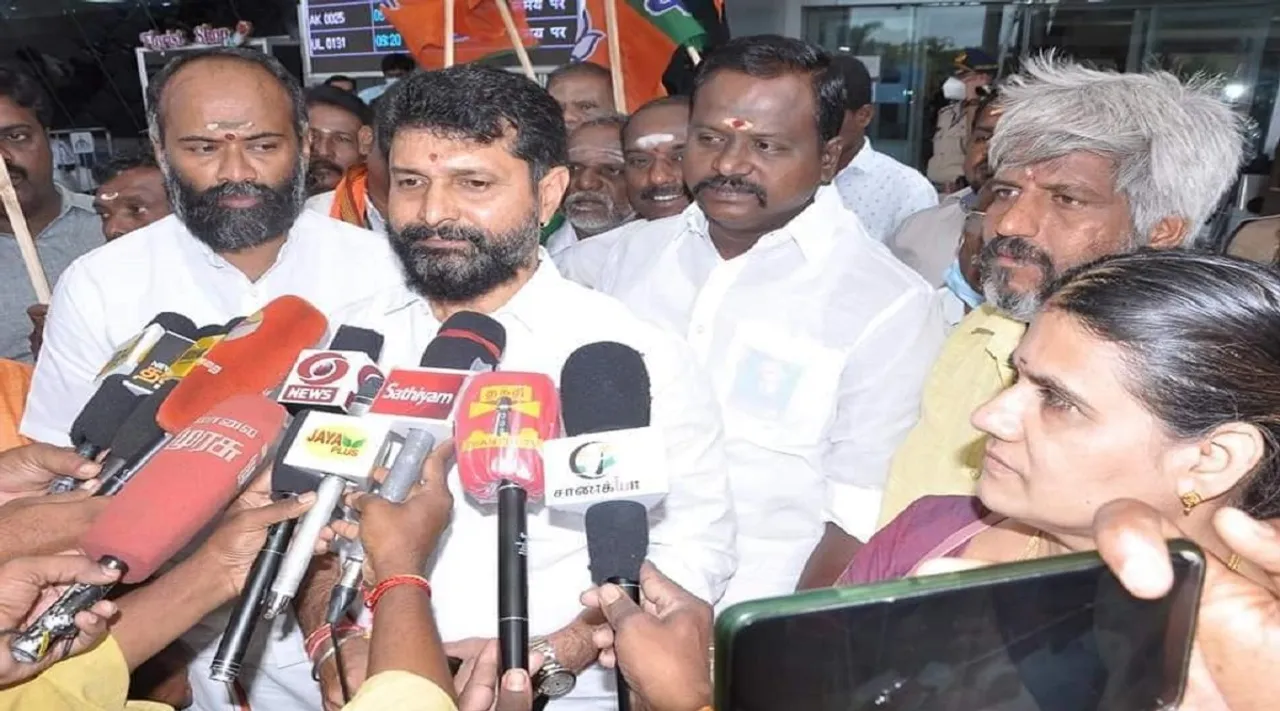 அண்ணாமலையைப் பார்த்து தமிழகத்தில் மற்ற கட்சிகள் பயப் படுகின்றன: சி.டி ரவி