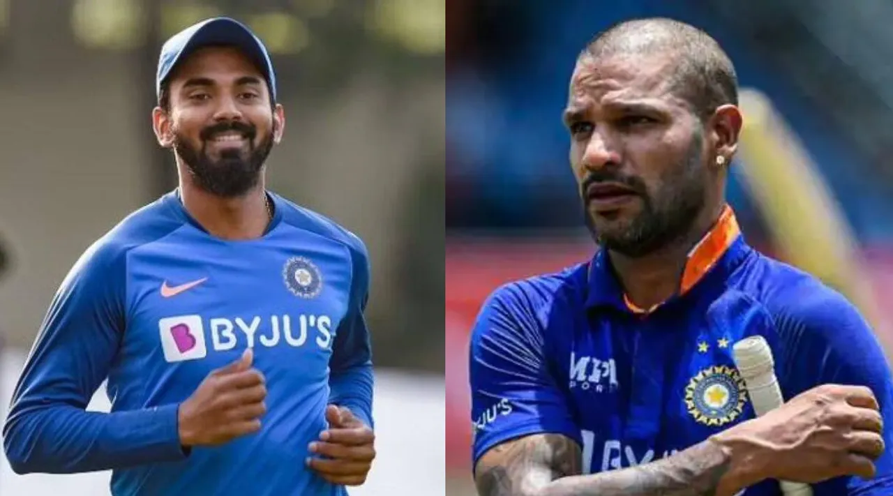 KL Rahul captain, shikhar dhawan as VC for 3 match ODI series against Zimbabwe
