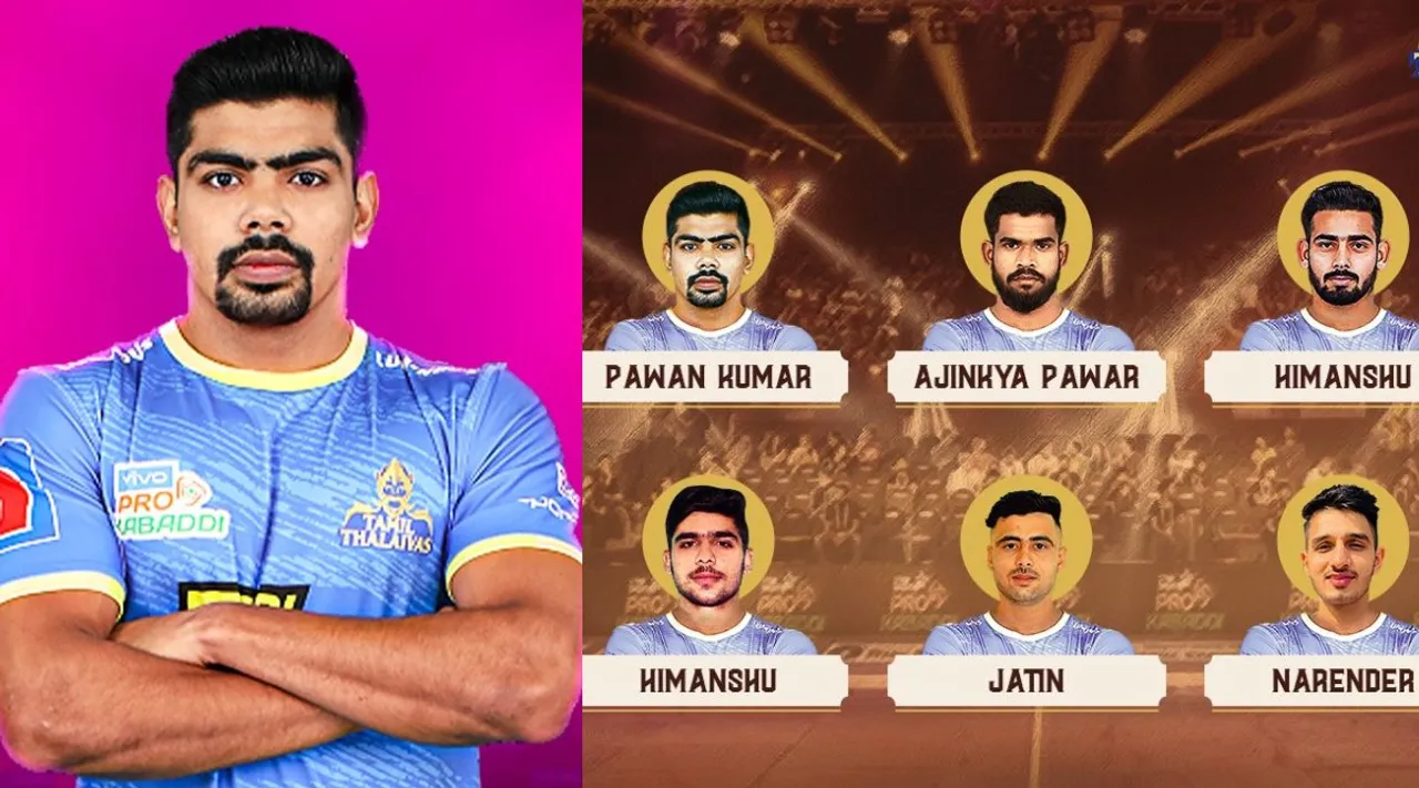 Pro Kabaddi 2022; Tamil Thalaivas Predicted Playing 7