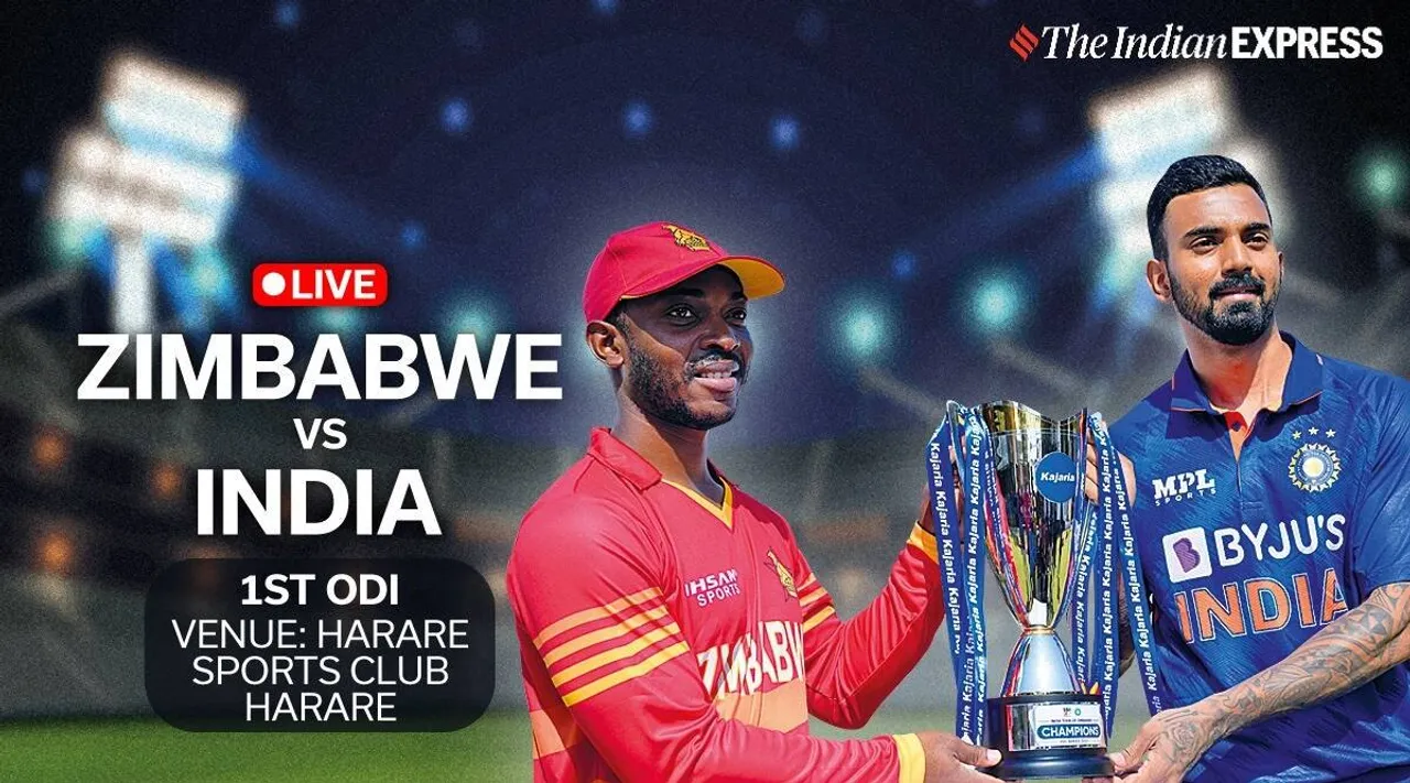 IND vs ZIM 1st ODI Live Score Updates in tamil