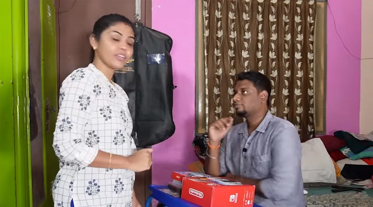 வீடியோ கேம்ஸ் பைத்தியம்: கணவரை கையும் களவுமாக பிடித்த பாண்டியன் ஸ்டோர்ஸ் மீனா