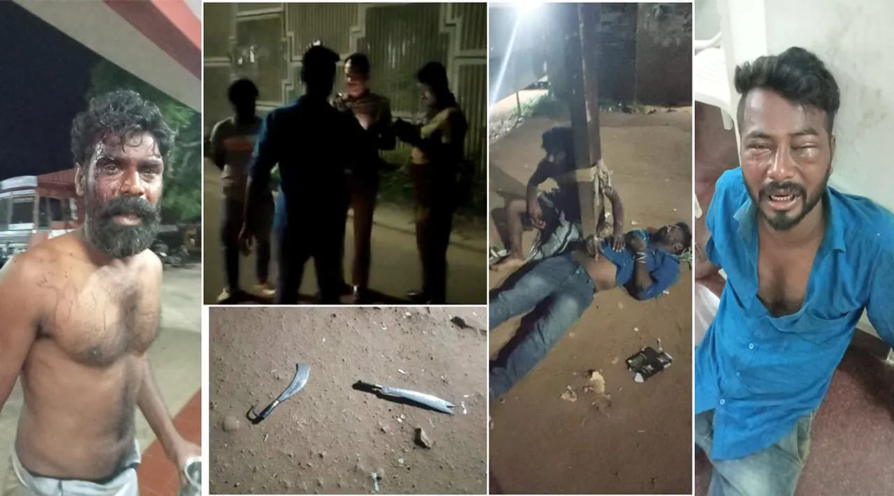 மதுபானம் கேட்டு போலீசாருக்கு மிரட்டல் : திருச்சியில் 2 ஆசாமிகள் கைது