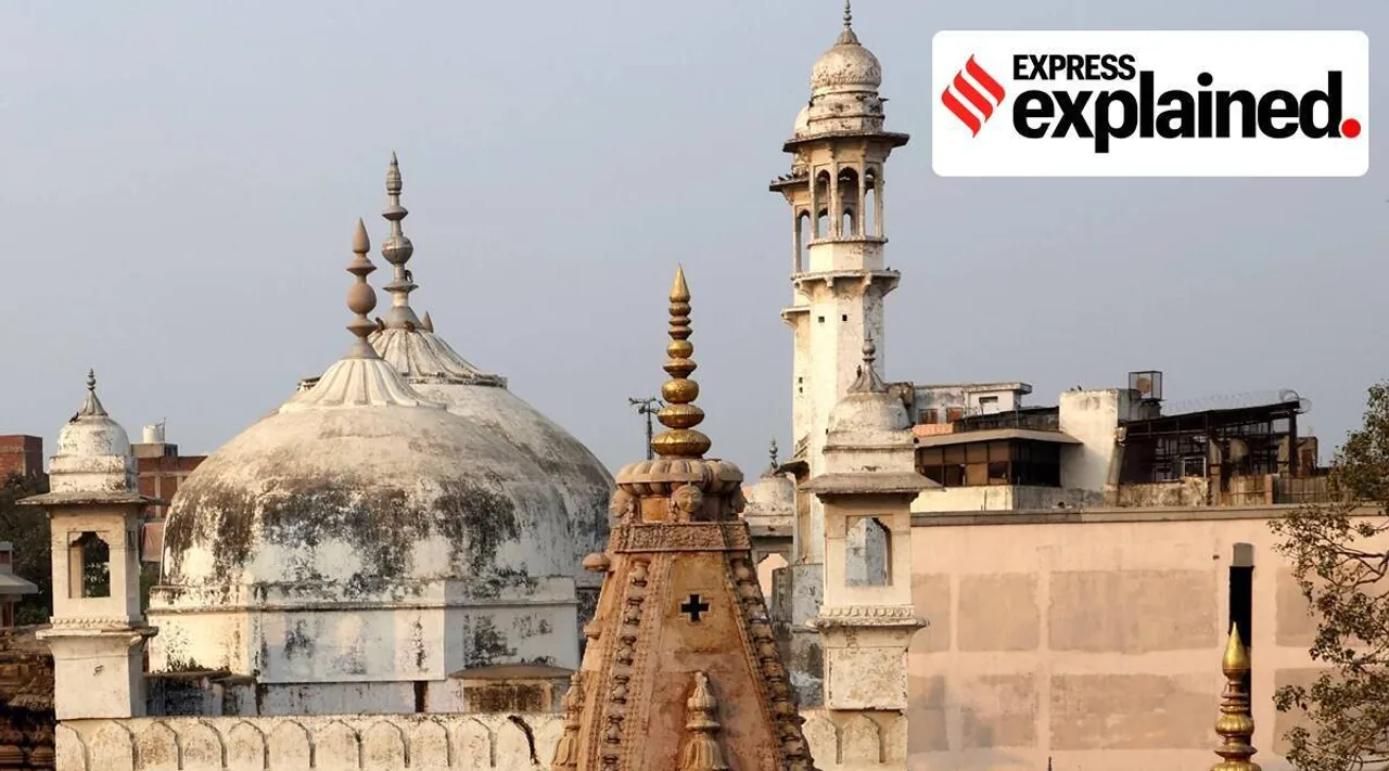 gyanvapi mosque dispute, kashi vishwanath temple gyanvapi dispute, gyanvapi plea maintainable, varanasi court gyanvapi mosque, gyanvapi mosque explained, gyanvapi explained, express explained, indian express