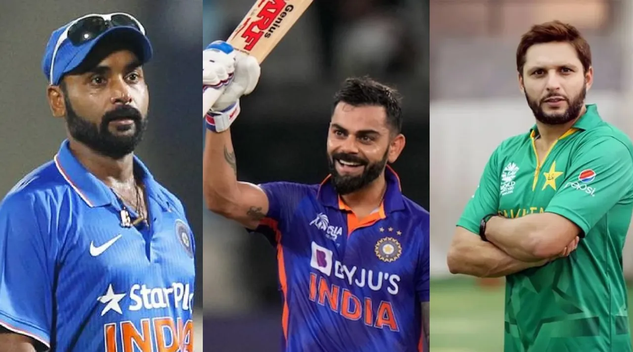 Amit Mishra roasts Shahid Afridi for passing statement on Virat Kohli Tamil News