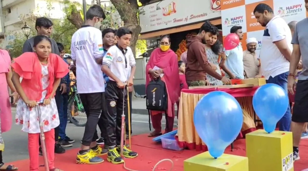 Coimbatore ‘Happy Street’, kids and elders in a flood of excitement