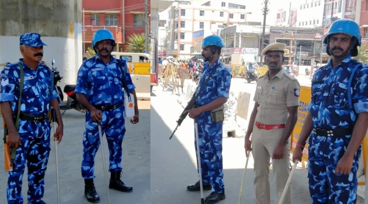 Coimbatore petrol bomb attack: 1,700 TN police from 11 districts mobilized