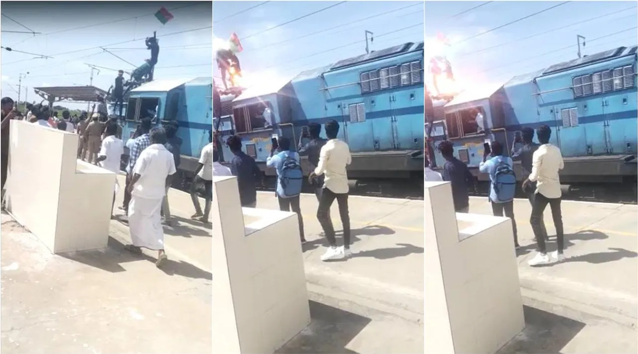 Tamil news, tamil nadu news, tamil news today, latest tamil new, Paramakudi news, latest news, Ramnad district latest new, Immanuel Sekaran commemoration news, youth electrocute at top of train