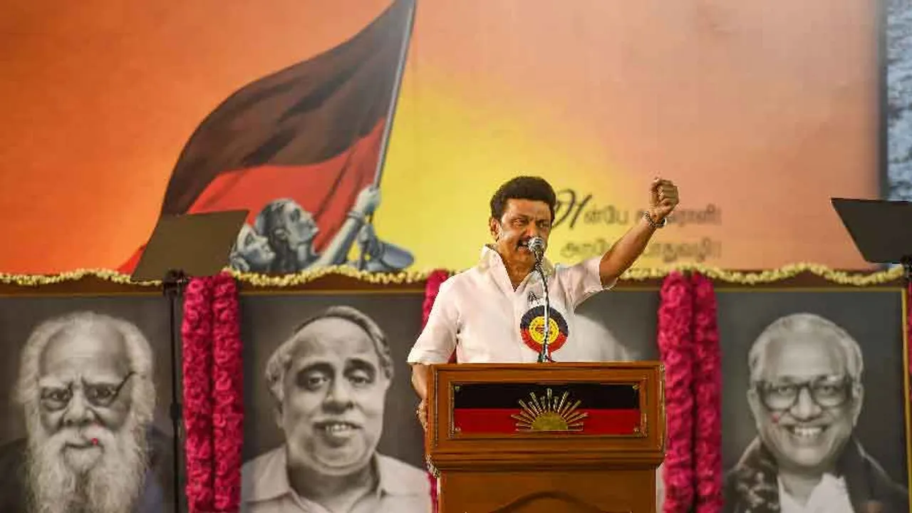 M K Stalin
