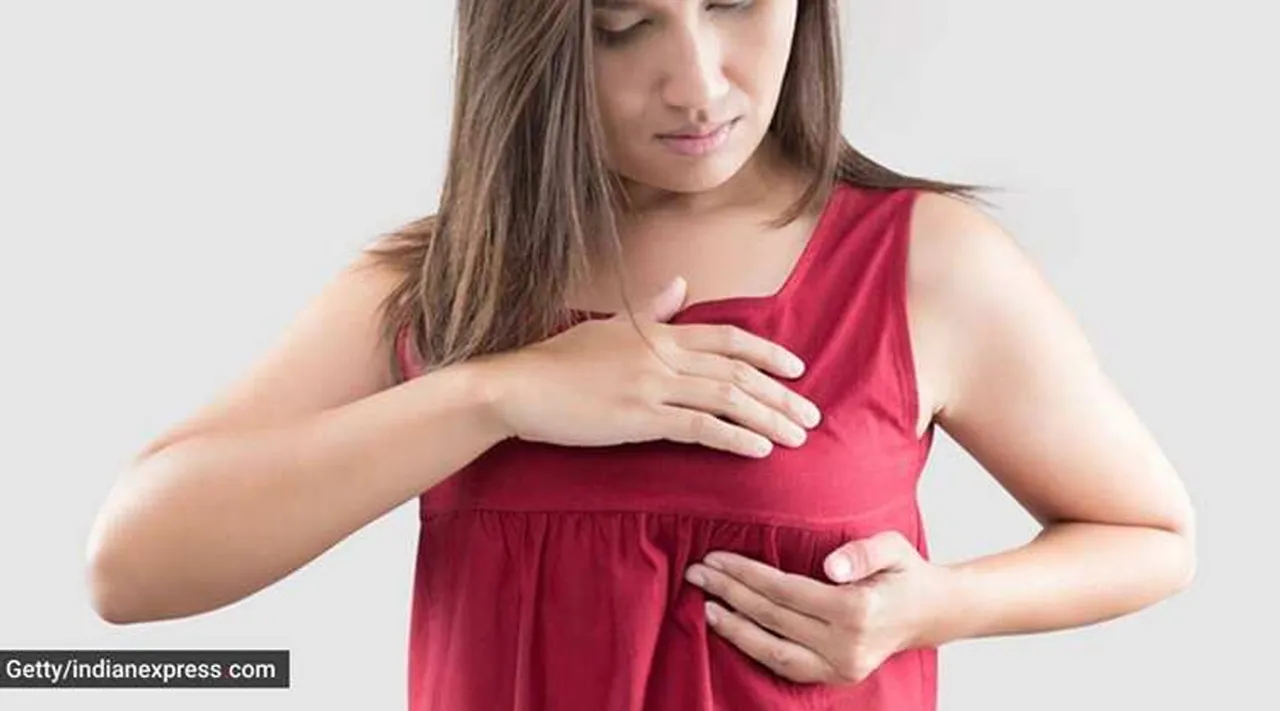 Check your breast weekly or after a shower