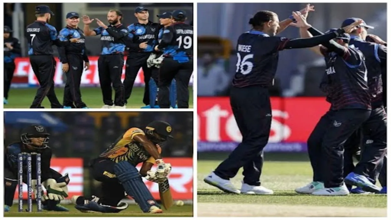 Namibia's 'historic' win against Sri Lanka at T20 World Cup