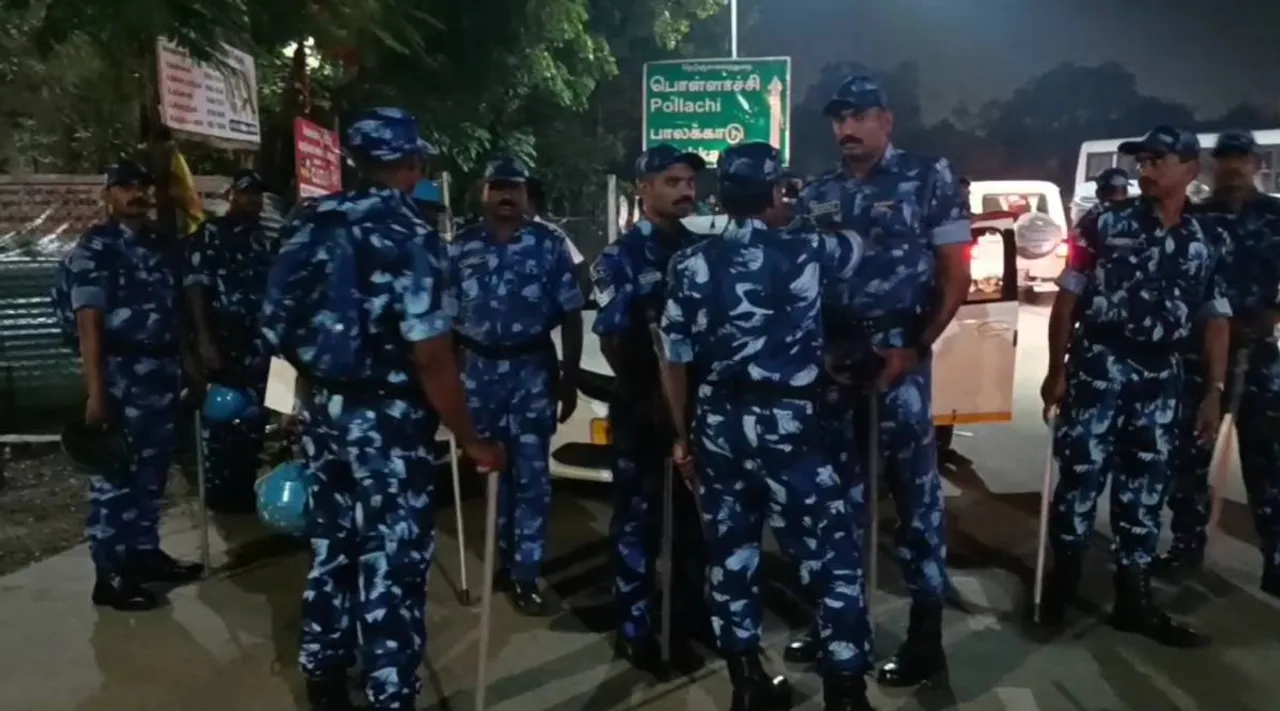 கார் வெடி விபத்து: கோவையில் துணை ராணுவப்படை பாதுகாப்பு