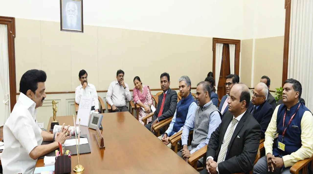 இந்திய தூதர்கள் 10 பேர் கோட்டையில் ஸ்டாலினுடன் சந்திப்பு