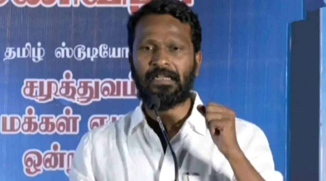 ‘சினிமாவை திராவிட இயக்கம் கையில் எடுத்ததால் தமிழகம் பாதுகாப்பாக உள்ளது’- இயக்குனர் வெற்றிமாறன் பேச்சு