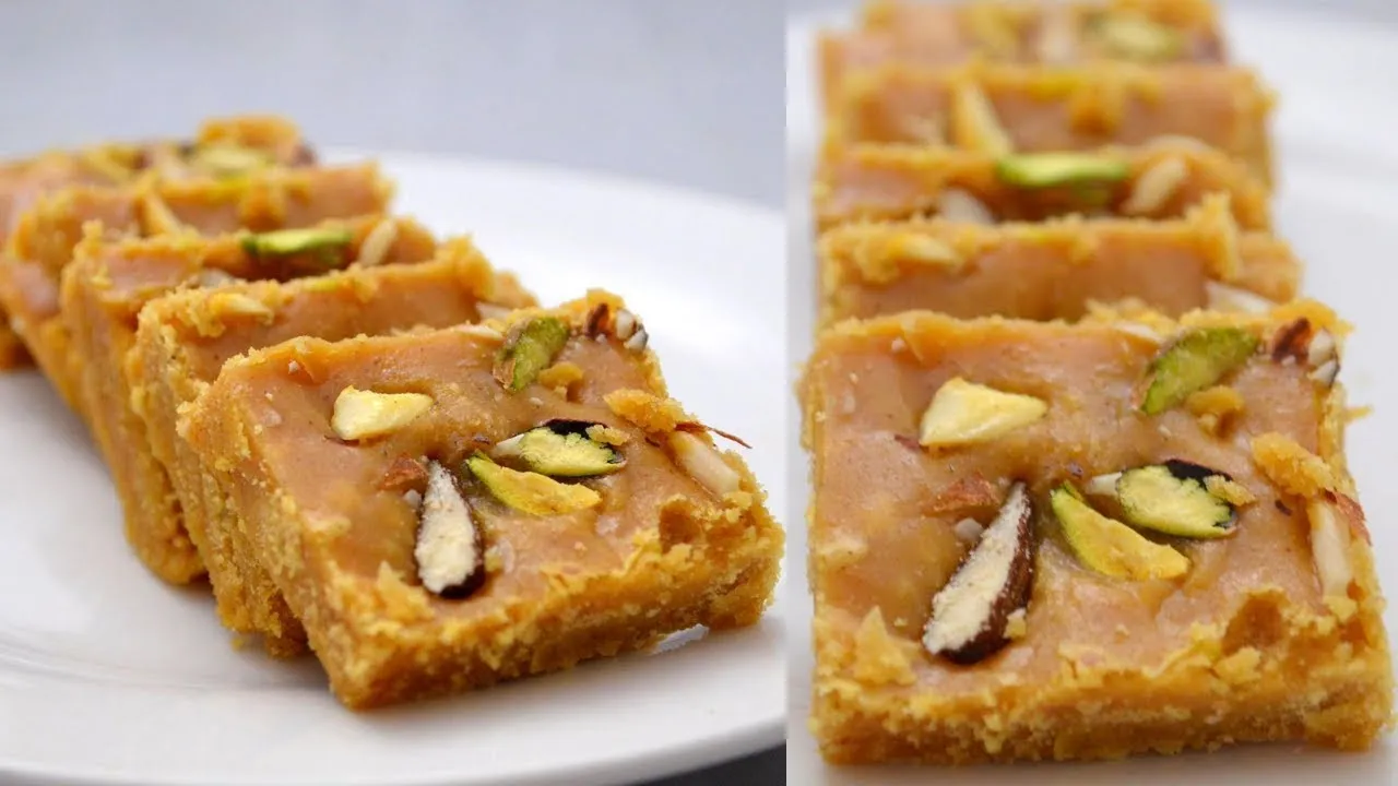 தீபாவளிக்கு நீங்க ரெடியா ? வாயில் போட்டால் உருகும் கடலை மாவு பர்பி செய்து அசத்துங்க