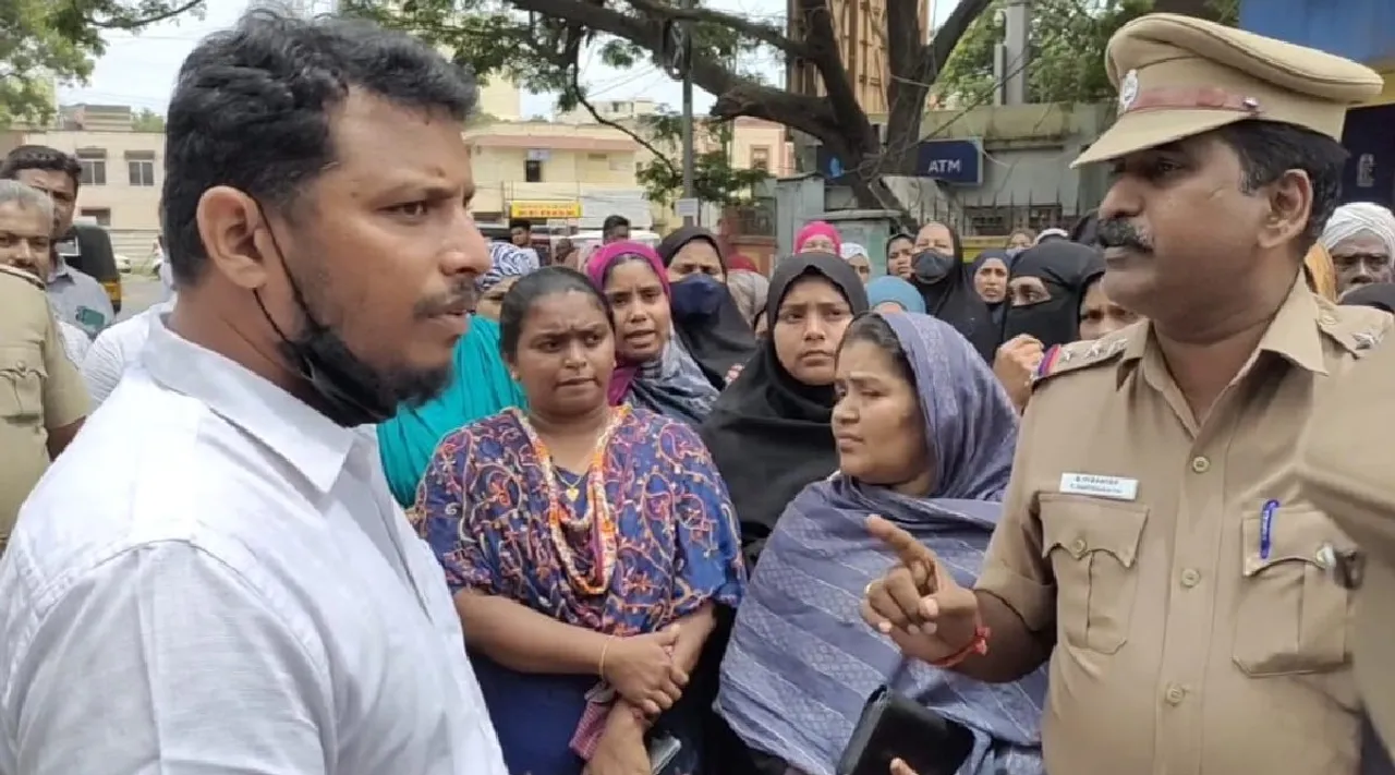 Coimbatore petrol bomb incident: Police filing false case, Victims petition to dist Collector