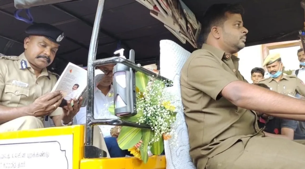 குற்றங்கள் குறைய ஆட்டோக்களில் 'மினி லைப்ரரி'… கோவை கமிஷனரின் புதிய முயற்சி