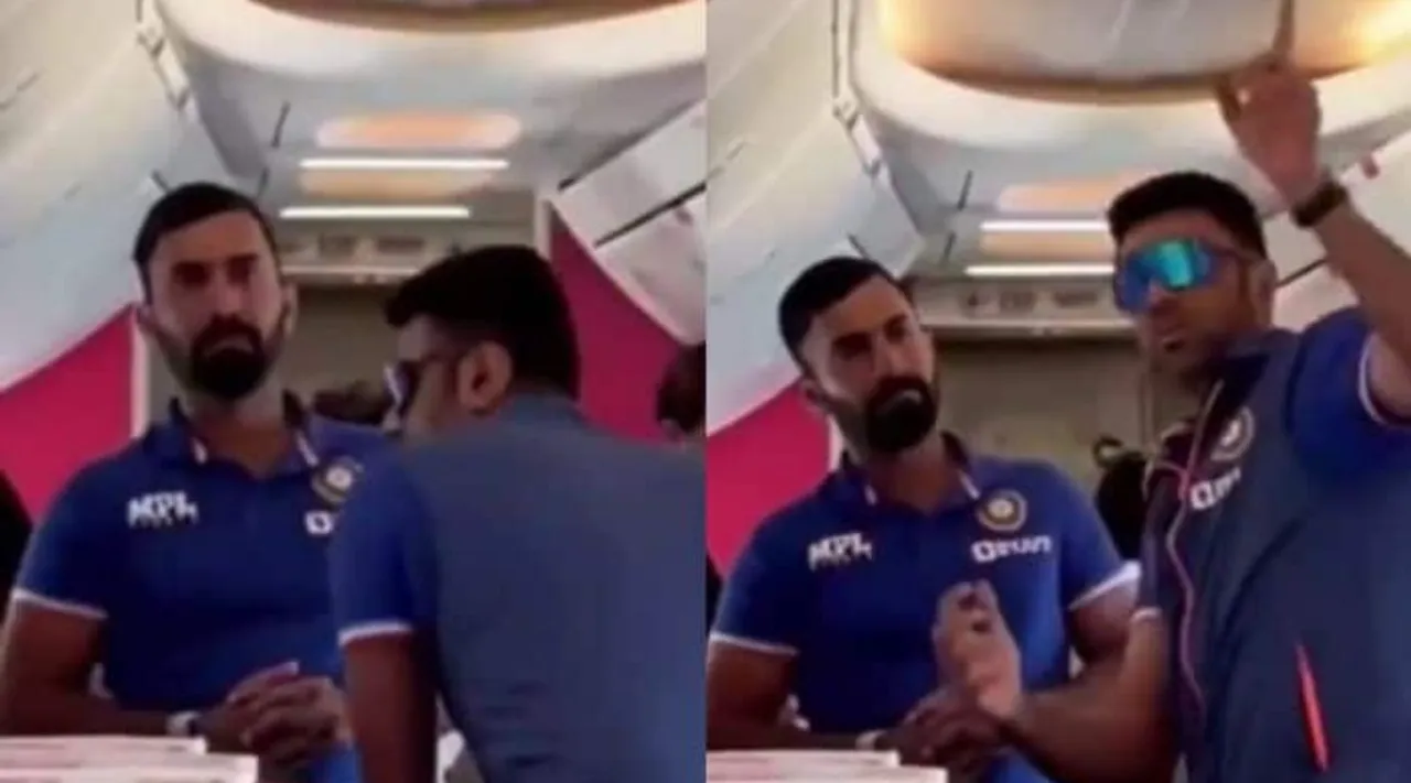 Cricket video news in tamil: Ashwin Giving Batting Tips to DK