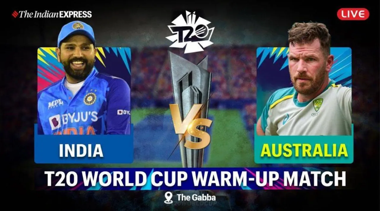 India vs Australia Warm-Up Match Live Updates in tamil