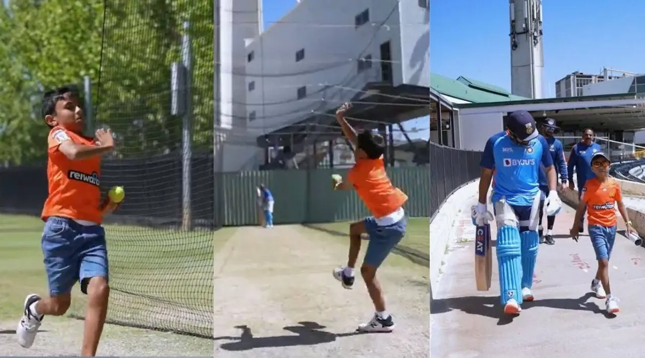Rohit impressed 11-year-old kid swing bowling, will he play for India? Tamil News