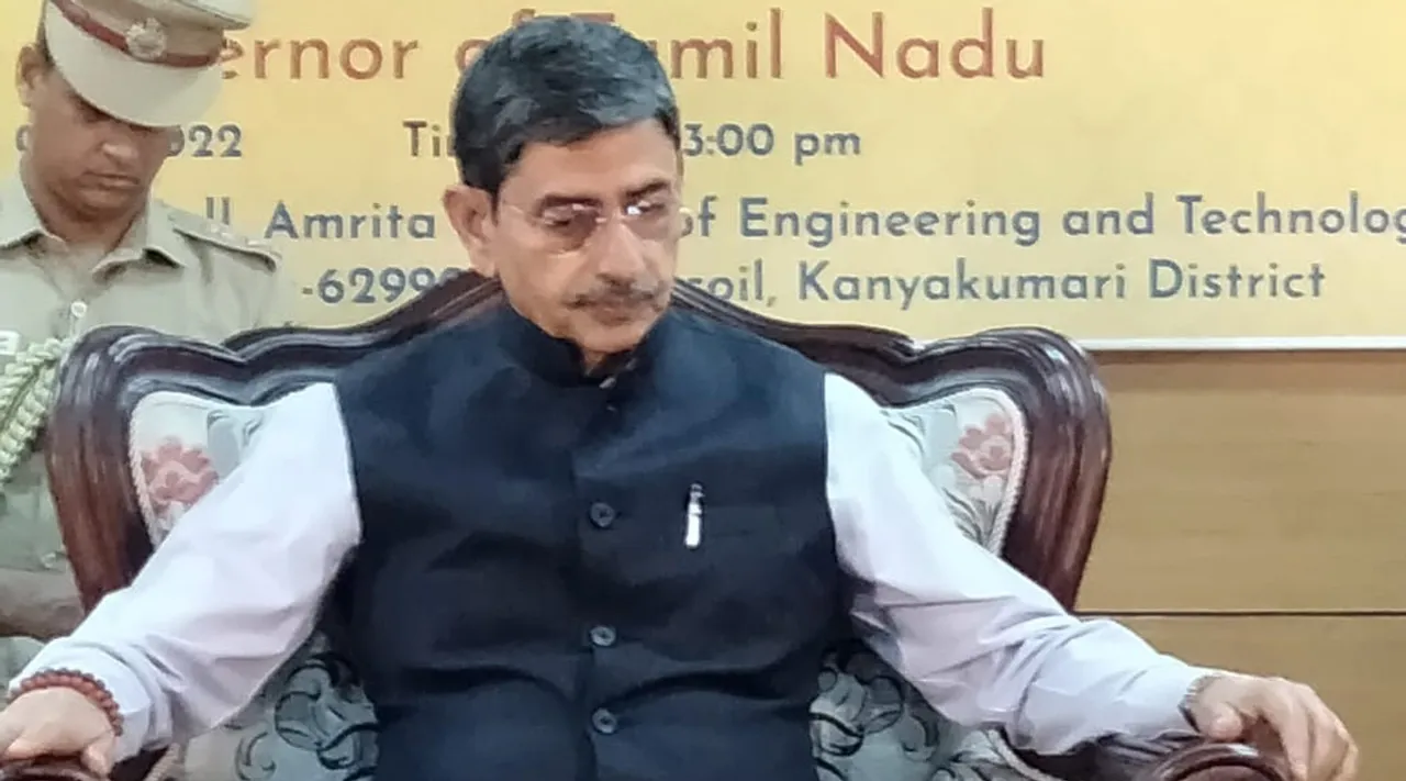 Case filed against Governor RN Ravi in MHC