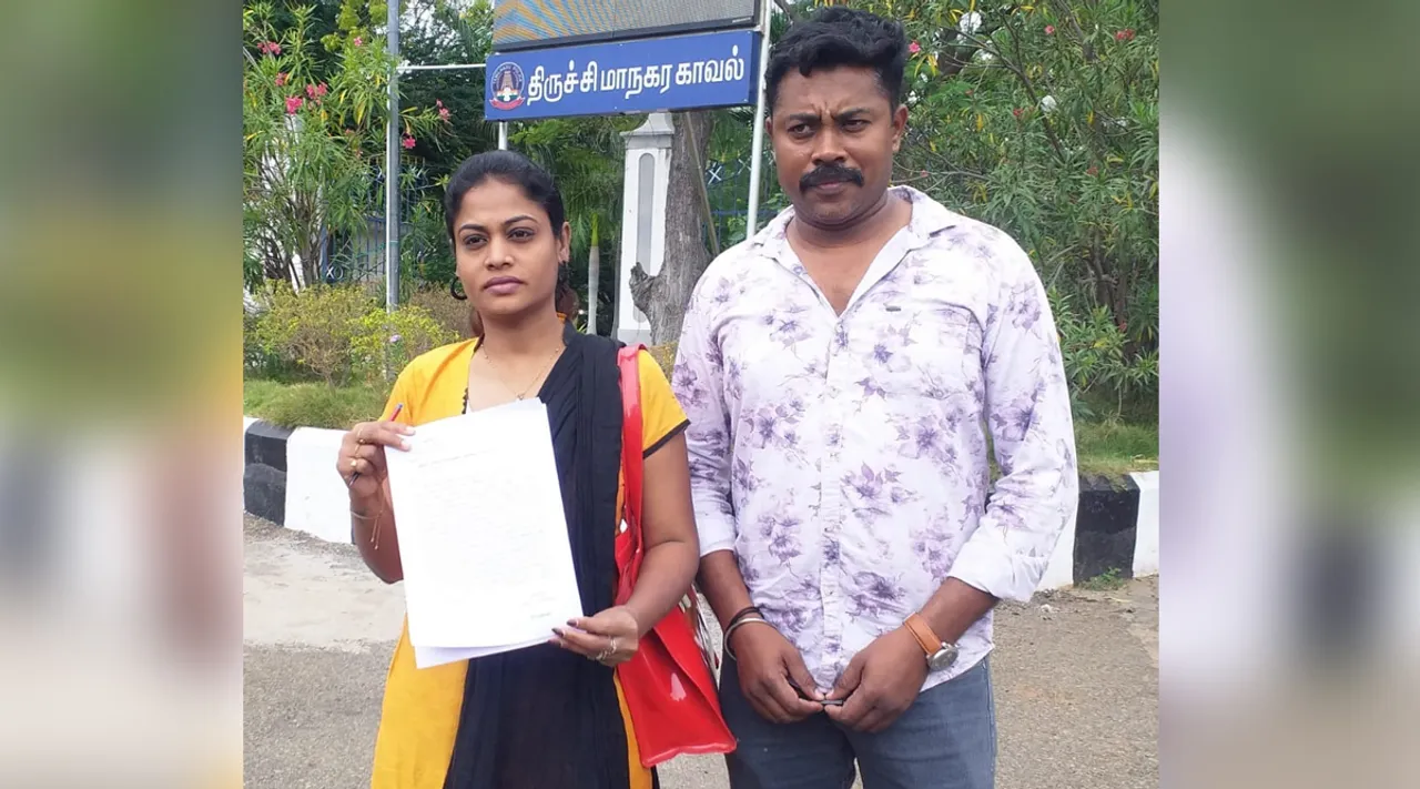 திருச்சி சிவா எம். பி., மகன் சூர்யா சிவா கொலை மிரட்டல் விடுப்பதாக பெண் பரபரப்பு புகார்