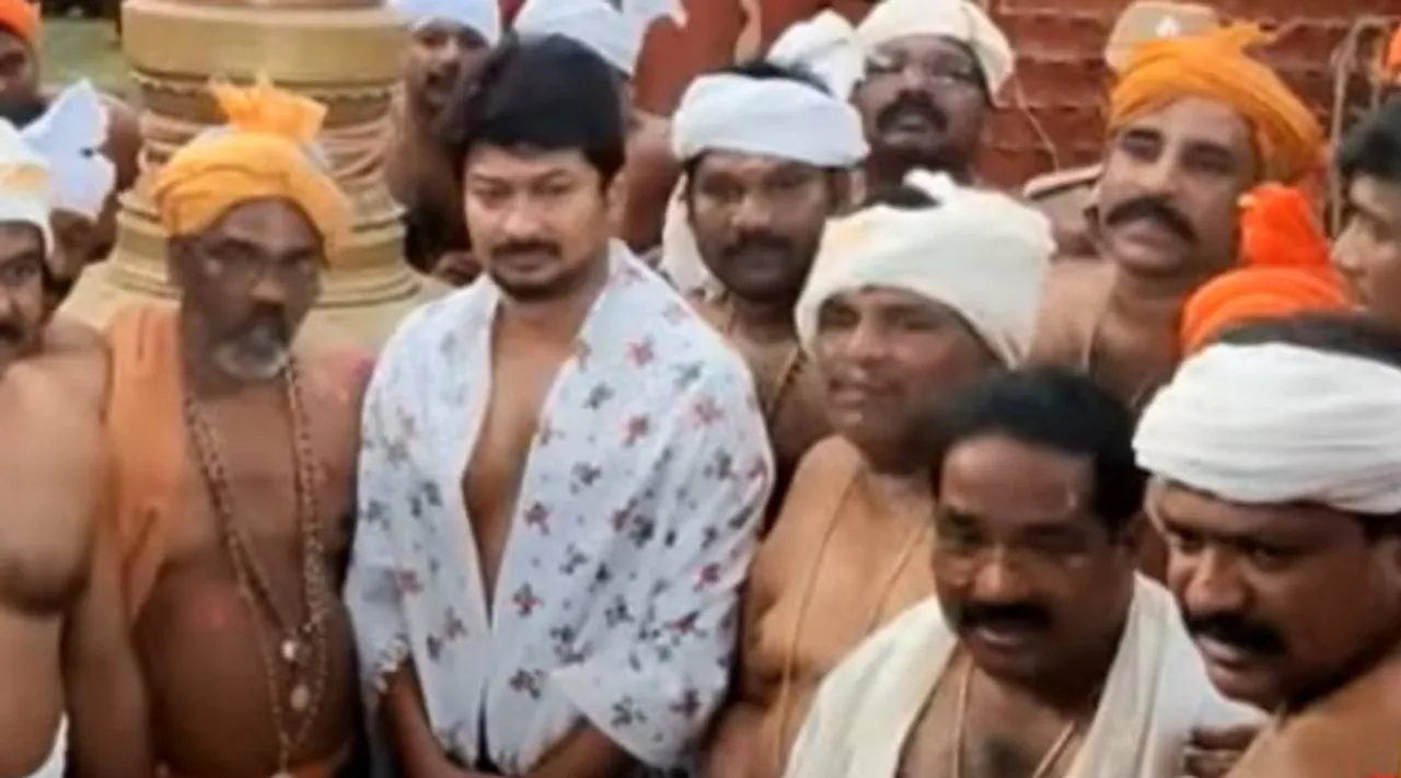 கன்னியாகுமரி அய்யா வைகுண்டர் பதியில் உதயநிதி சாமி தரிசனம்… குமரி தி.மு.க-வினர் மோதல்