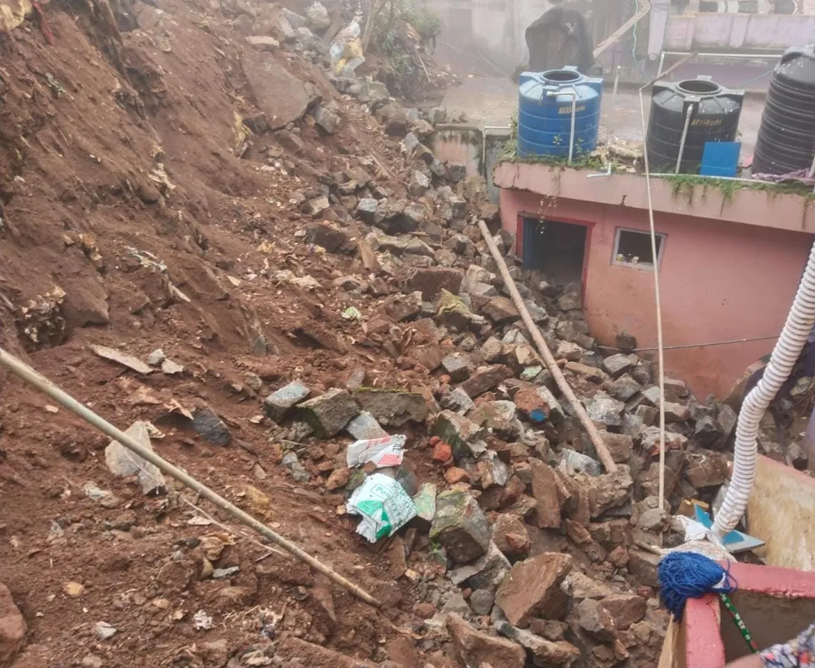 Heavy rains in Nilgiri