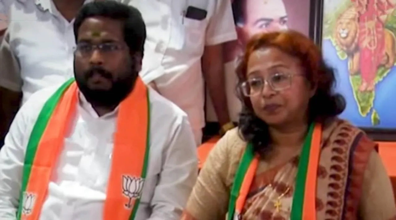 BJP, K Annamalai, Surya Siva, Daisy Saran, Surya Siva audio, Daisy Saran audio, Surya Siva and Daisy Saran press meet, Surya Siva and Daisy Saran audio