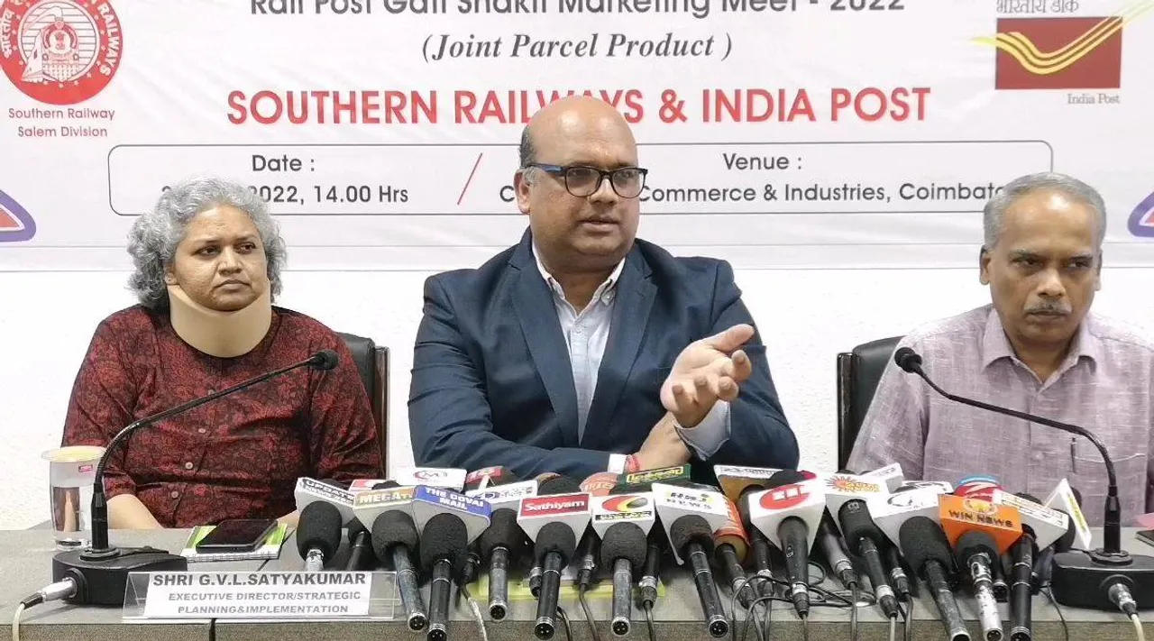 railway, postal department, railway postal parcel service, Tamilnadu, indian railway