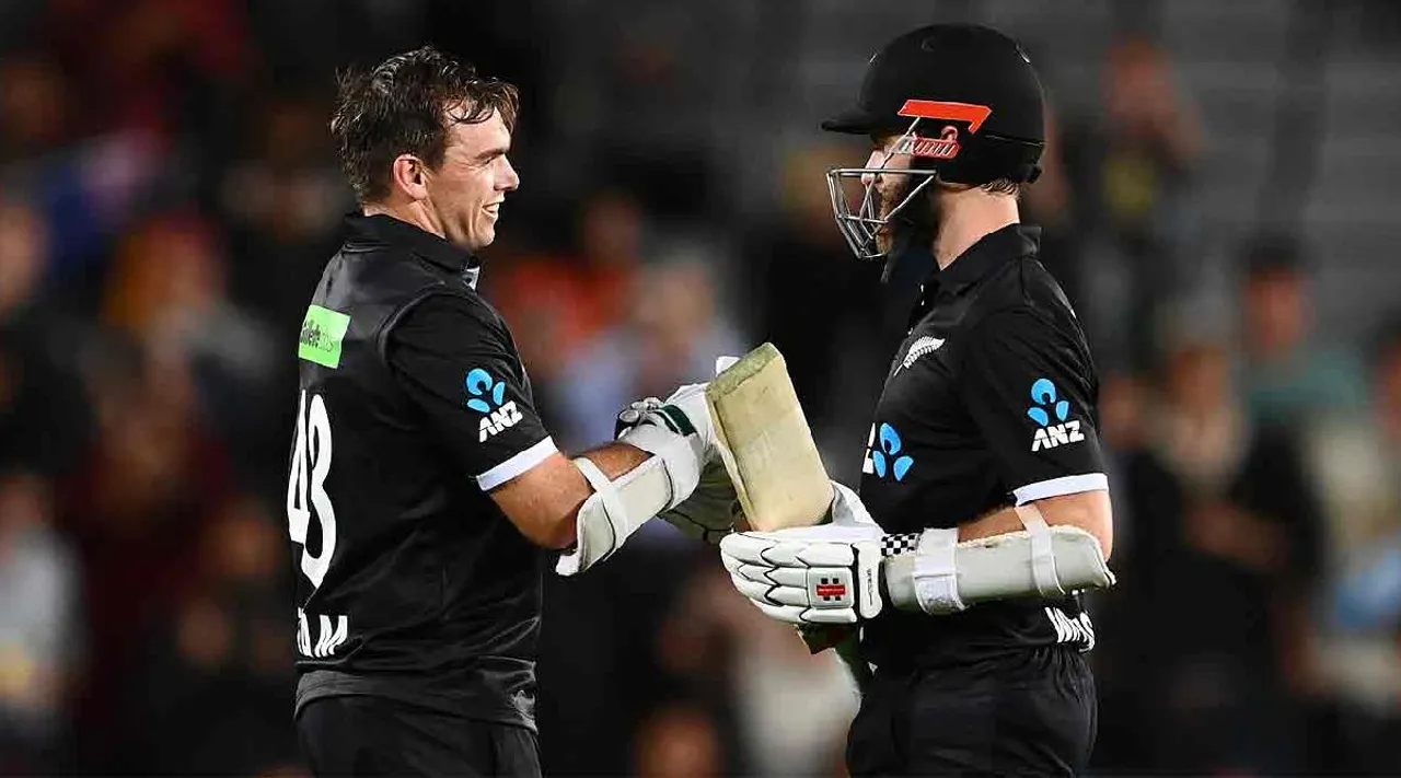 Latham - Williamson, New Zealand beat india 7 wickets report Tamil News