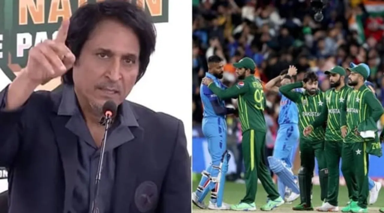 PCB chief Ramiz Raja on india host World Cup Tamil News