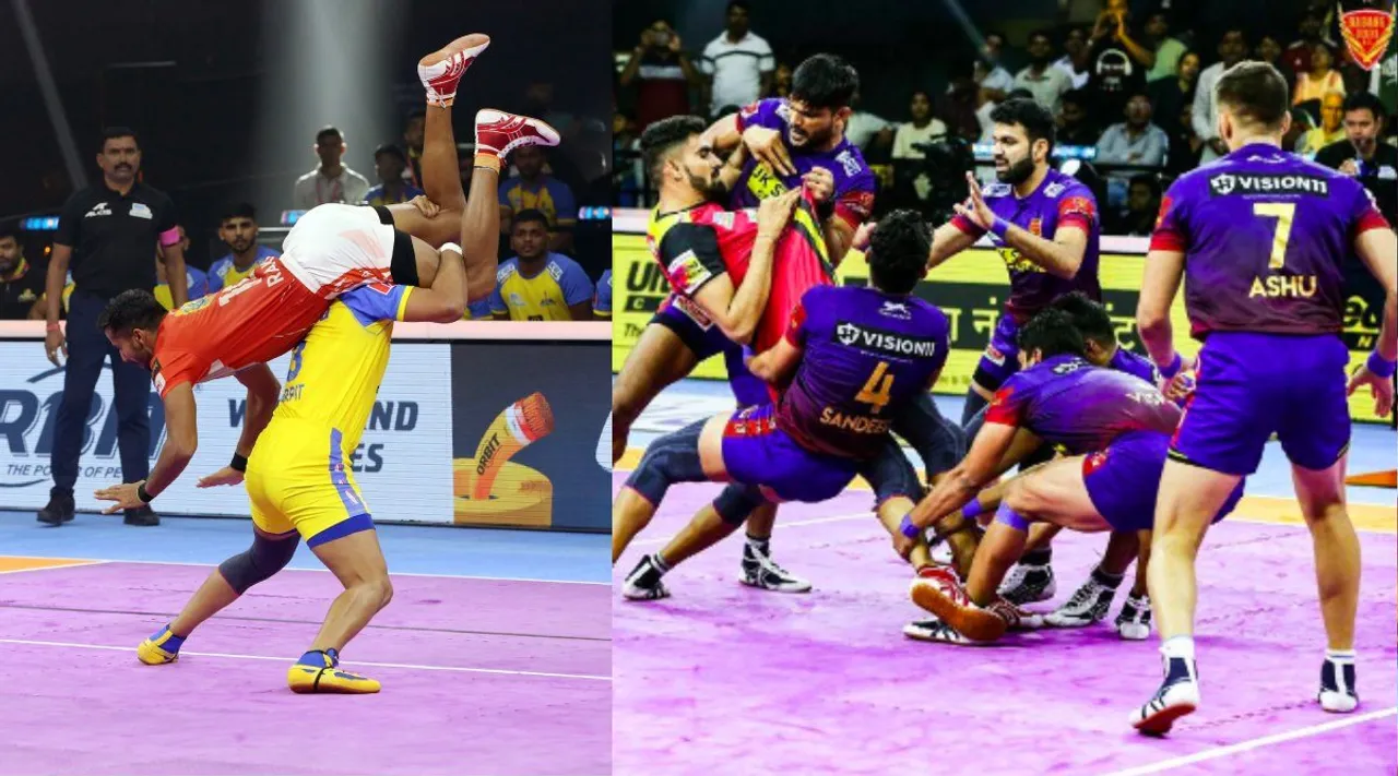 Pro Kabaddi 2022: Dabang Delhi vs Tamil Thalaivas today match updates in tamil