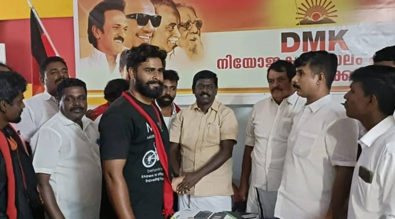 DMK in Kerala, DMK, DMK office in Kerala, DMK extends Dravidian Model, திமுக, தமிழகம் தாண்டி விரியும் திராவிட மாடல், கேரளாவில் 2-வது அலுவலகத்தை திறந்த தி.மு.க, DMK extends Dravidian Model beyond tamilnadu, DMK inaugurates second party office in Kerala, DMK in Kerala